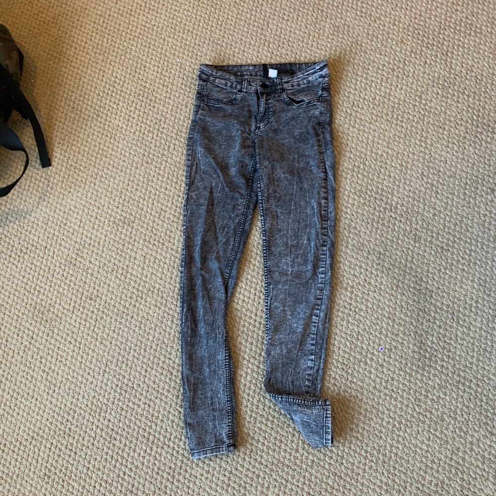 Acid washed jeans skinny jeans